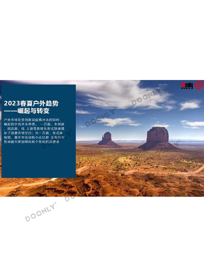 重慶2023春夏戶外趨勢(shì) ——崛起與轉(zhuǎn)變