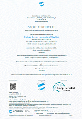 GRS Certification